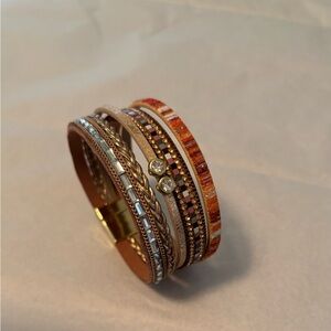 Maurice magnetic closure Multi-Color Bracelet